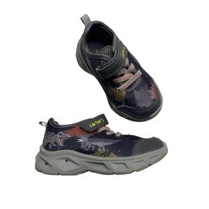 Carter's‎ baby boys size 6 Shoes - Black grey